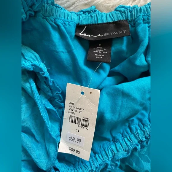 LANE BRYANT One-shoulder dress - Picture 7 of 8